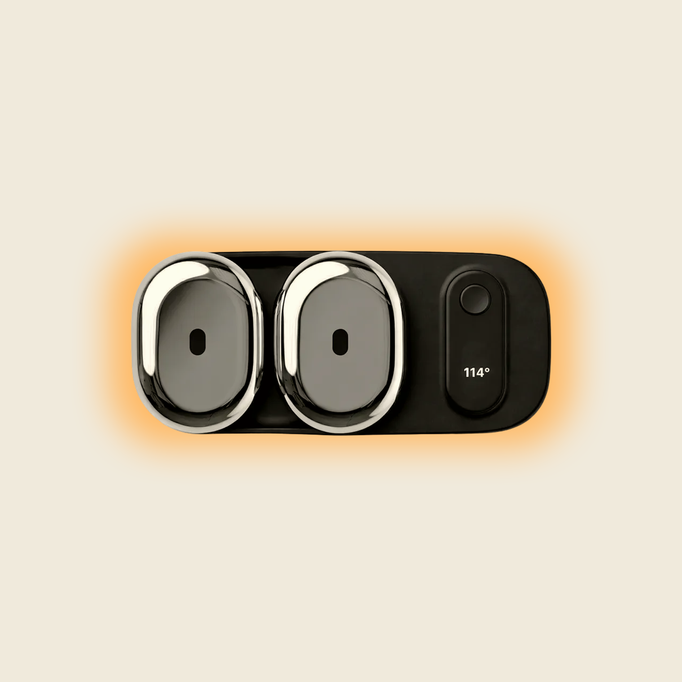 ELO thermal stones resting in their charging dock
