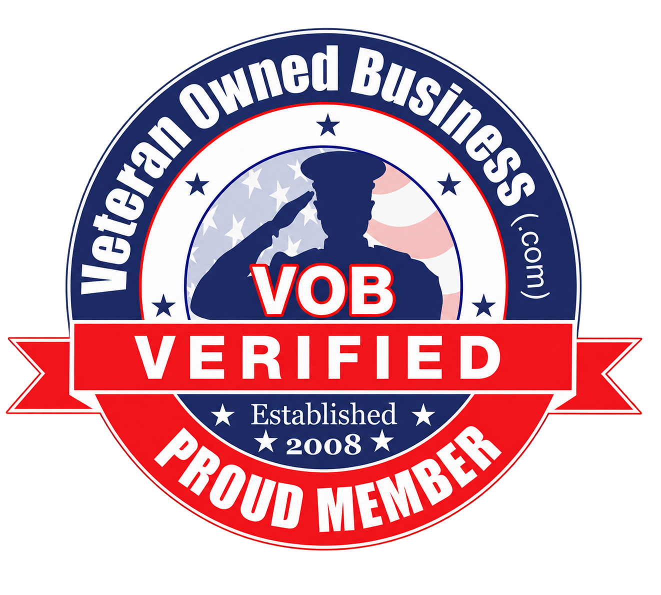 Veteran Owned Business verified proud member badge